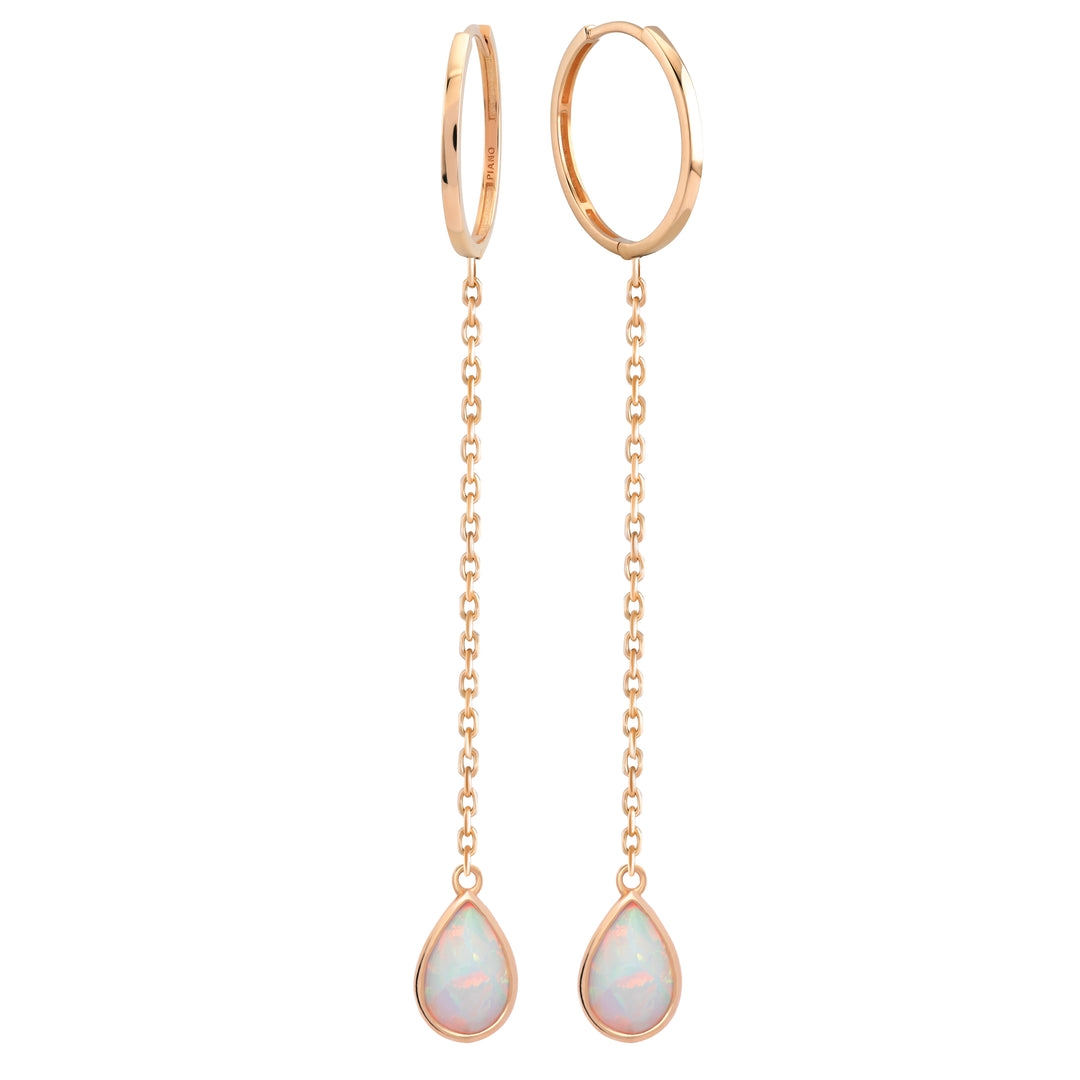 Pending Opal Hoops - Vanhess