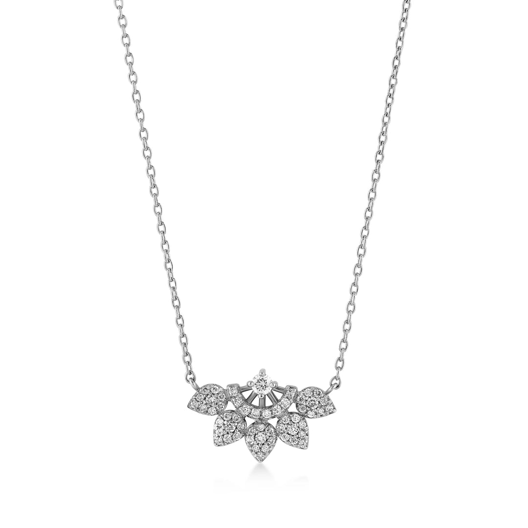 Diamond Tiara Necklace - Vanhess
