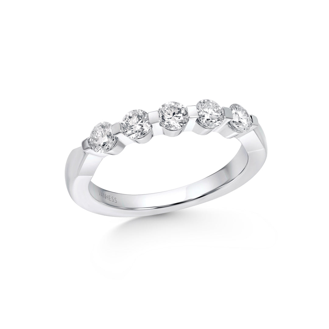 Wedding Ring  (0.75ct tw) - C5921R - Vanhess