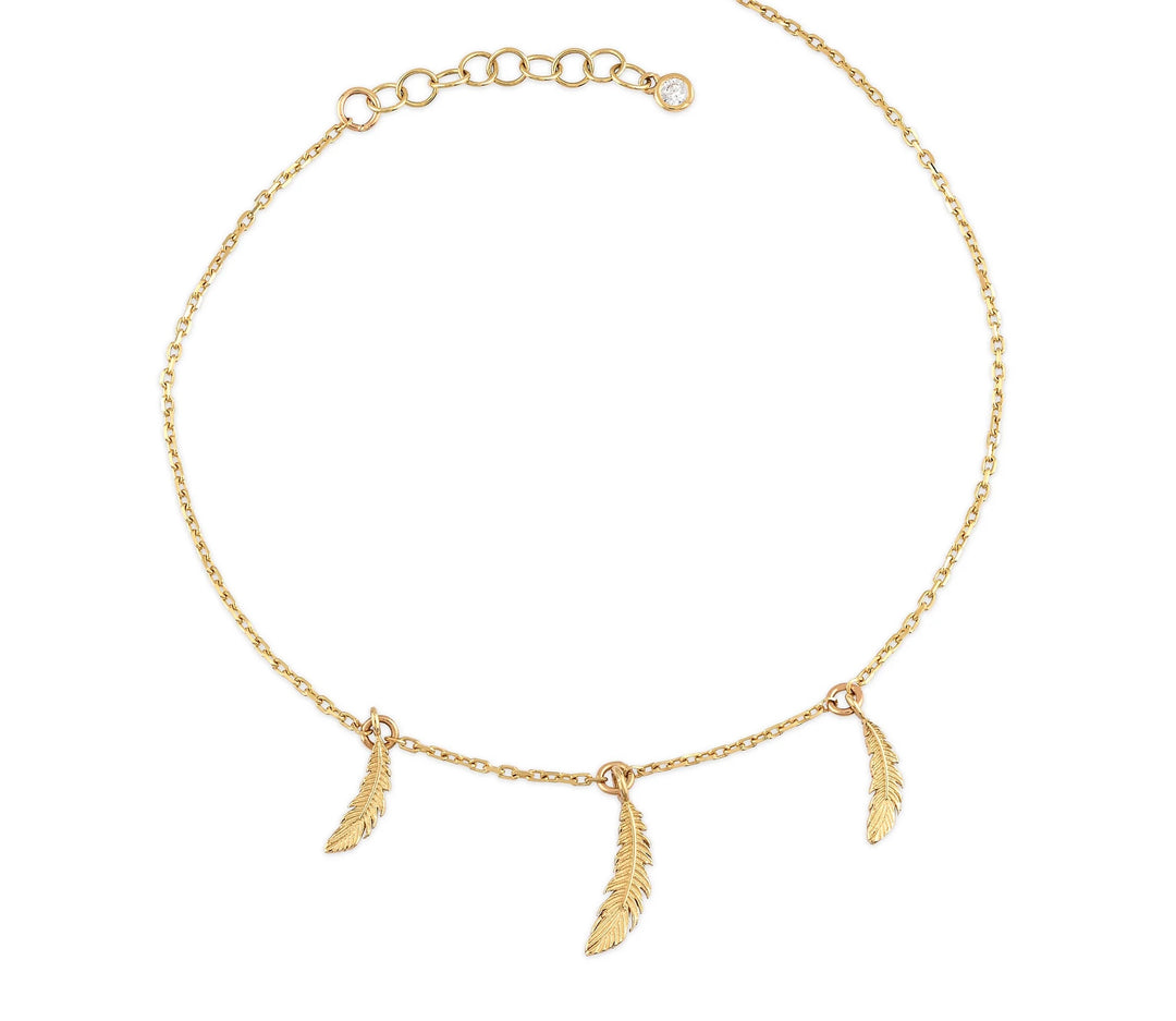 Trio Feather Bracelet - Vanhess