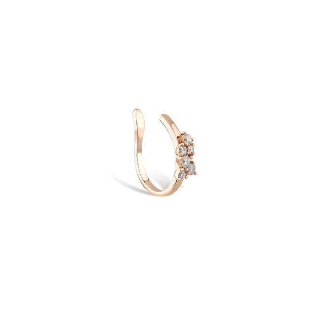 Diamond Galaxy Ear Cuff - Piercing -Single - Vanhess