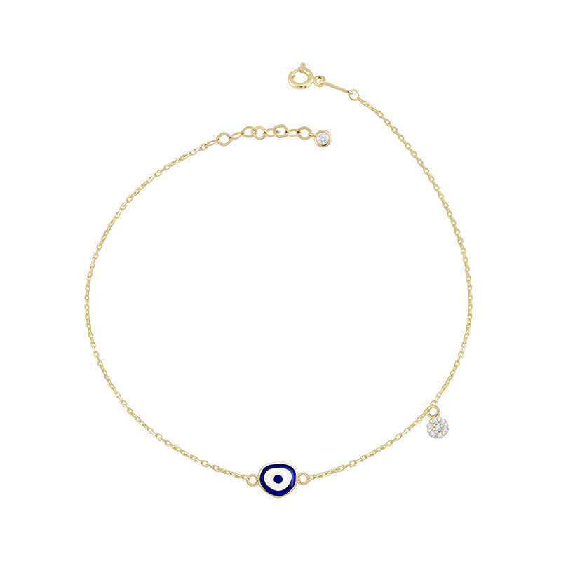 Blue Evil Eye Bracelet - Vanhess