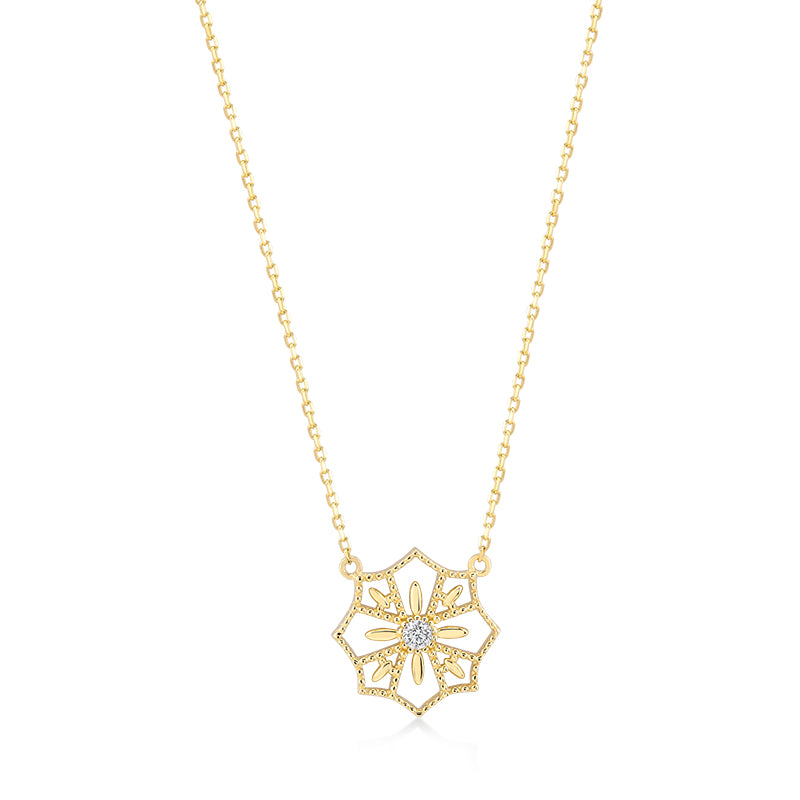 Floral Elegance Necklace - Vanhess