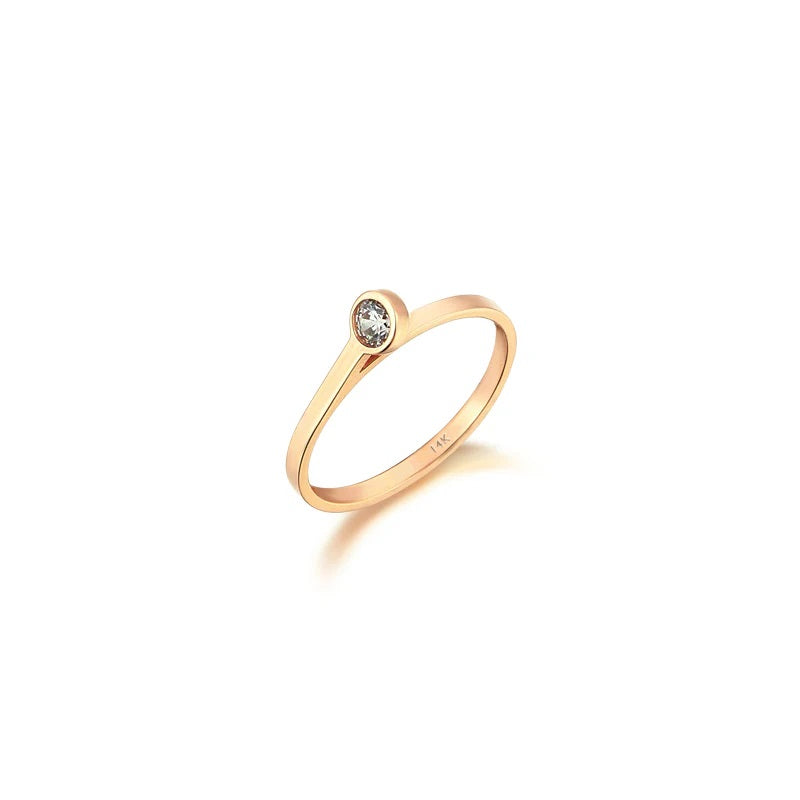 Floating Diamond Ring - Vanhess