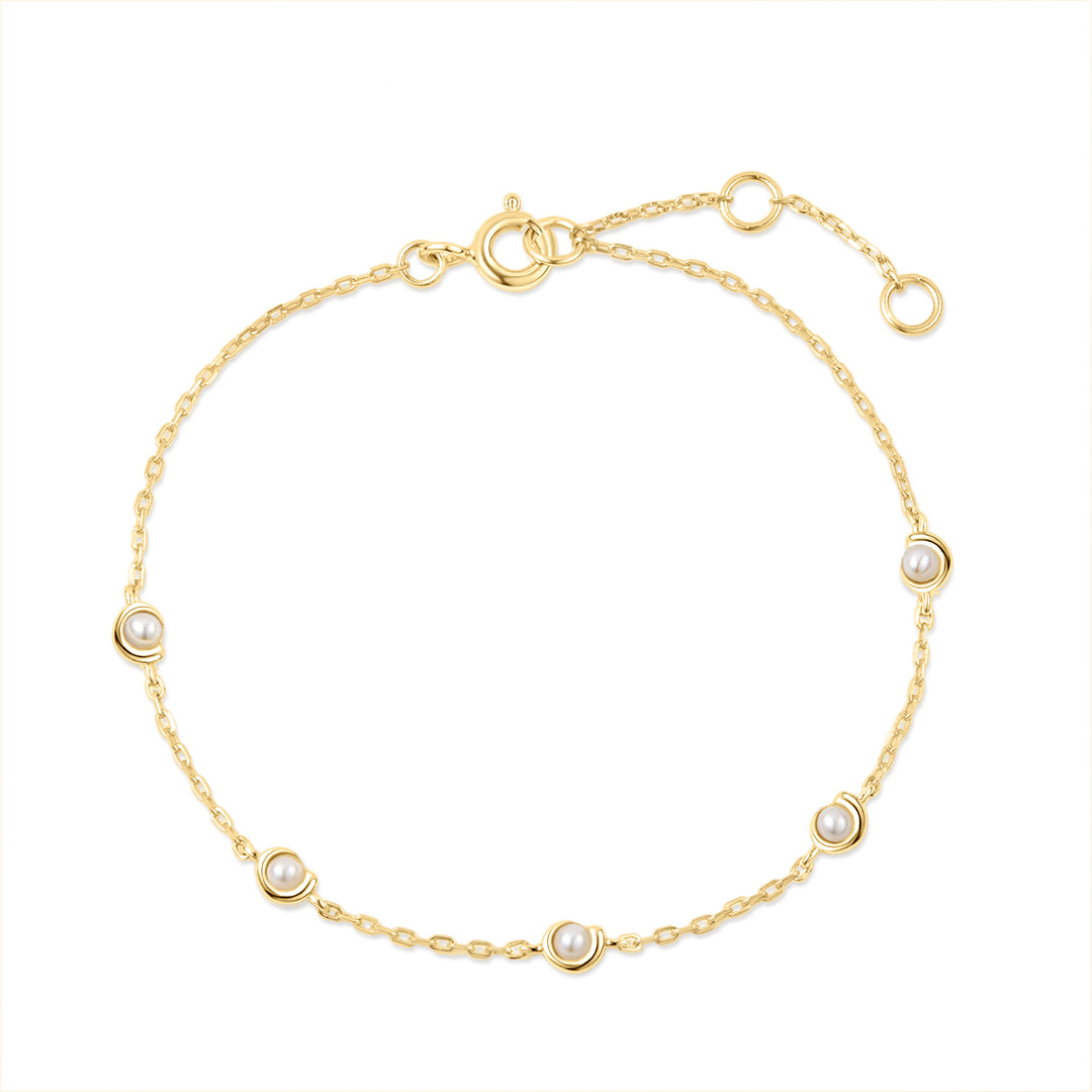 Pearl Blossom Bracelet - Vanhess