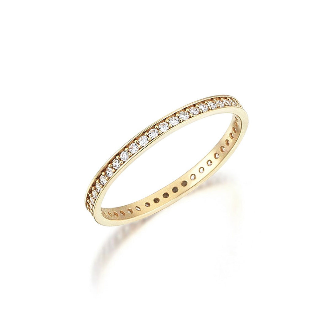 Sparkling Eternity Band Ring - Vanhess