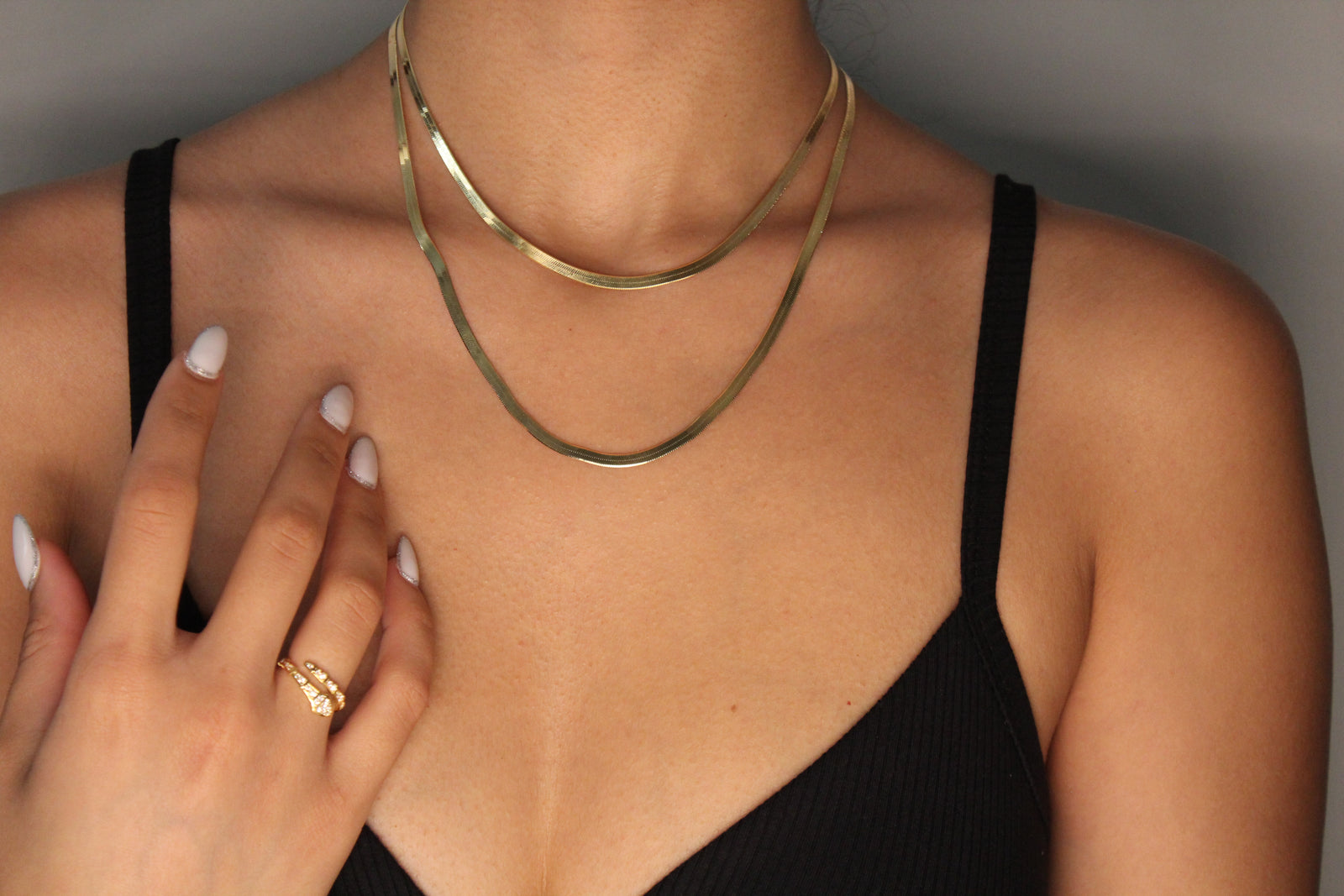 Herringbone  Necklace - Vanhess