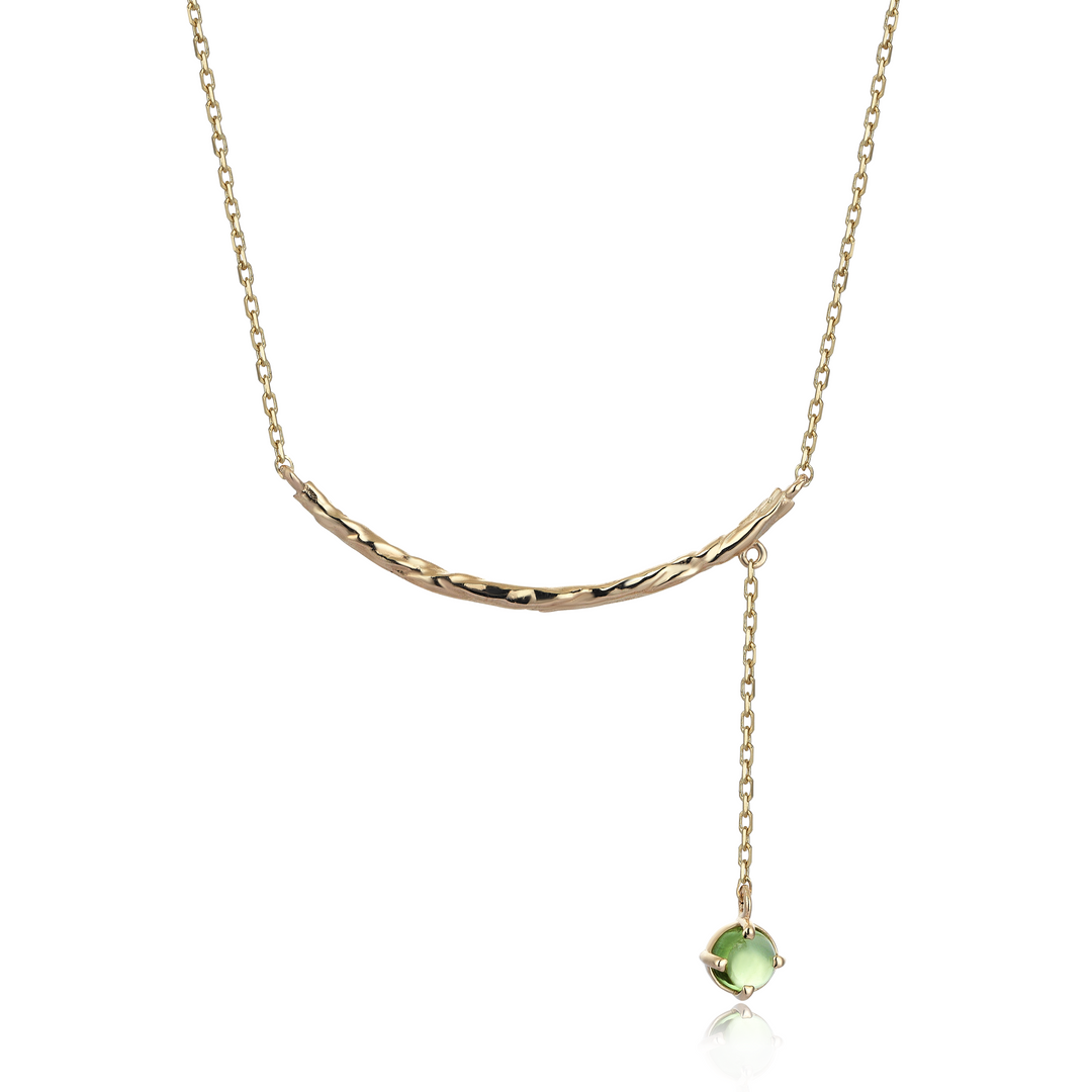 Green Moon Necklace - Vanhess